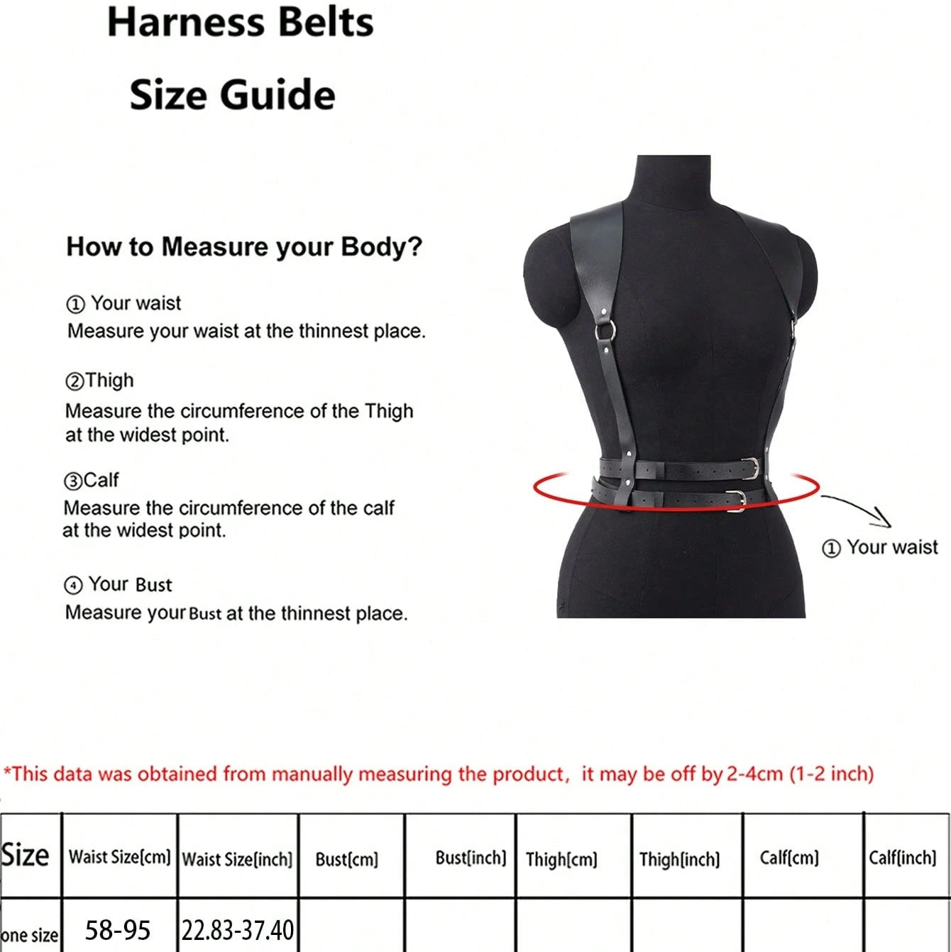 Suspender Harness Belt Corset