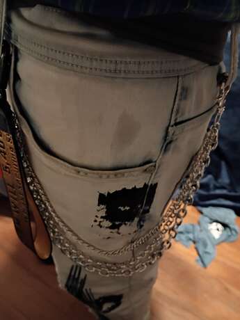3-Layered Pants Hip Chain