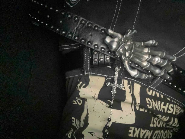 Skeleton Hand Belt