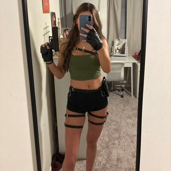 Strappy Leg Harness Belt XS- Plus Size