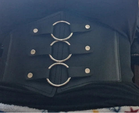O Ring Corset Harness Belt