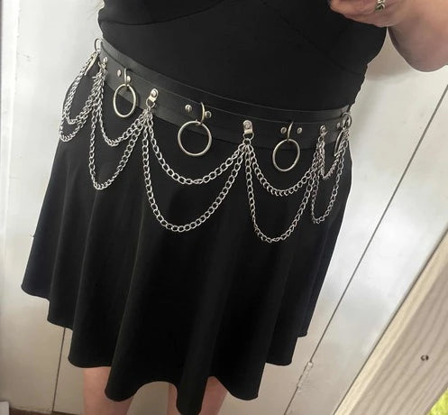 Harness Corset Belt O Ring