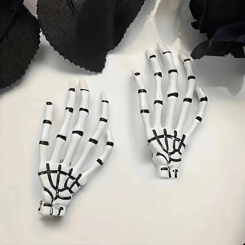 Viral Skeleton Hair Clips