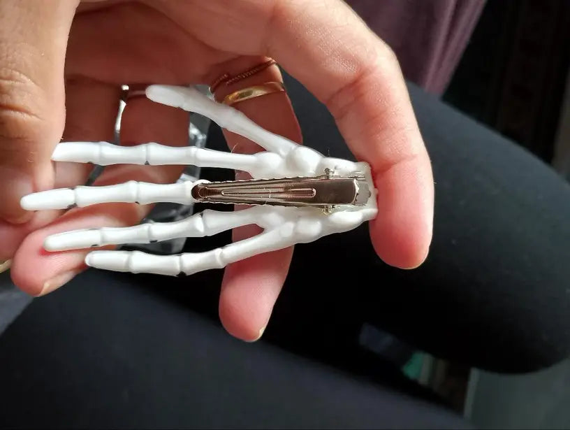 Viral Skeleton Hair Clips