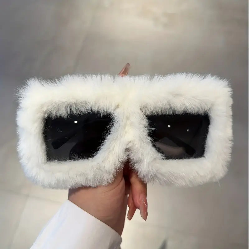 Fur Winter Sunglasses