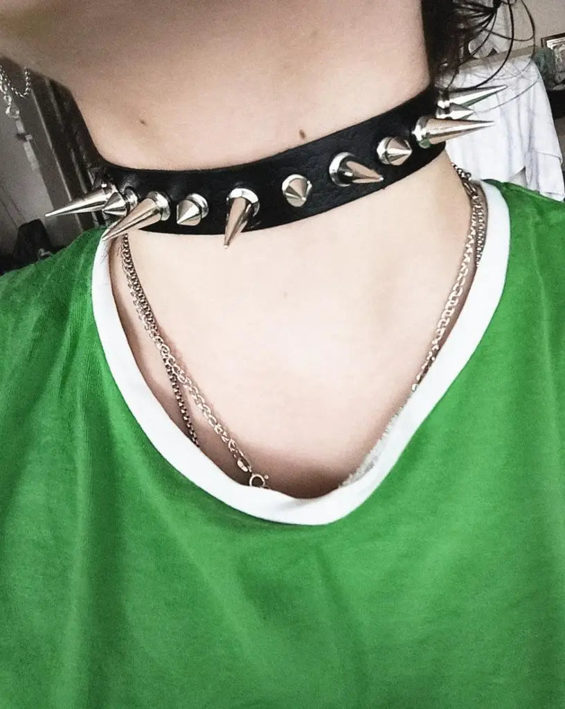 Spiked Gothic Choker