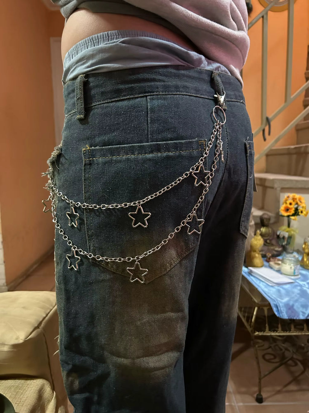 Star Astrology Wallet Chain