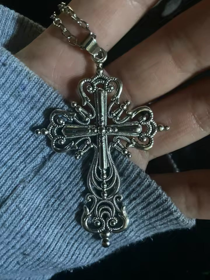 Cross Minimal Earrings