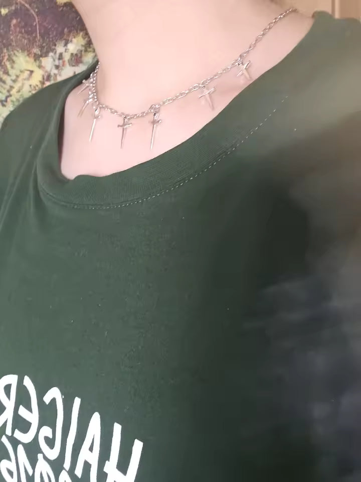Dagger Minimalist Necklace