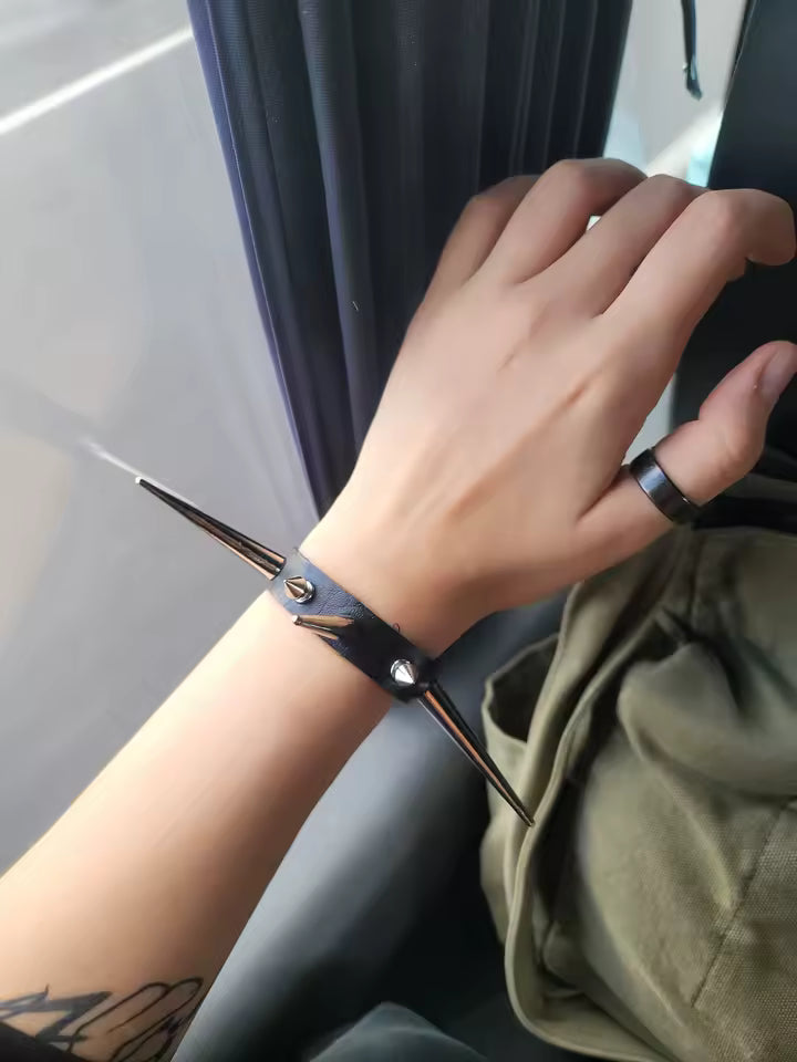 Spiked Large Cone Bracelet