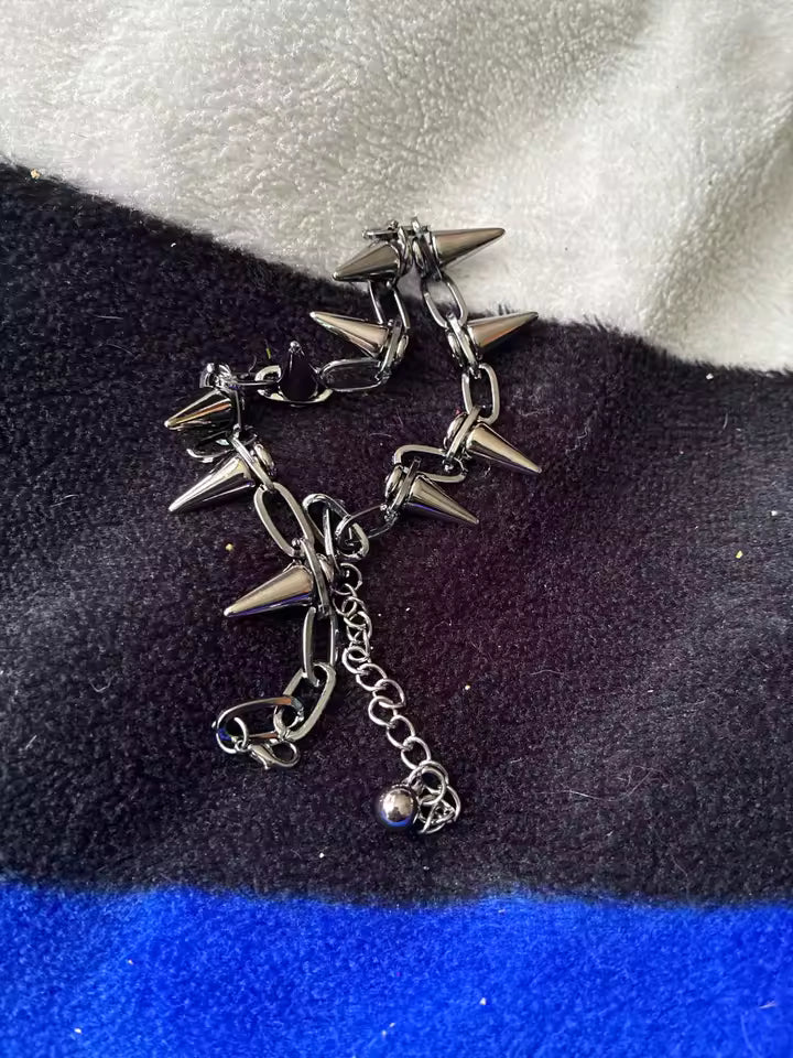 Spiked Choker Necklace