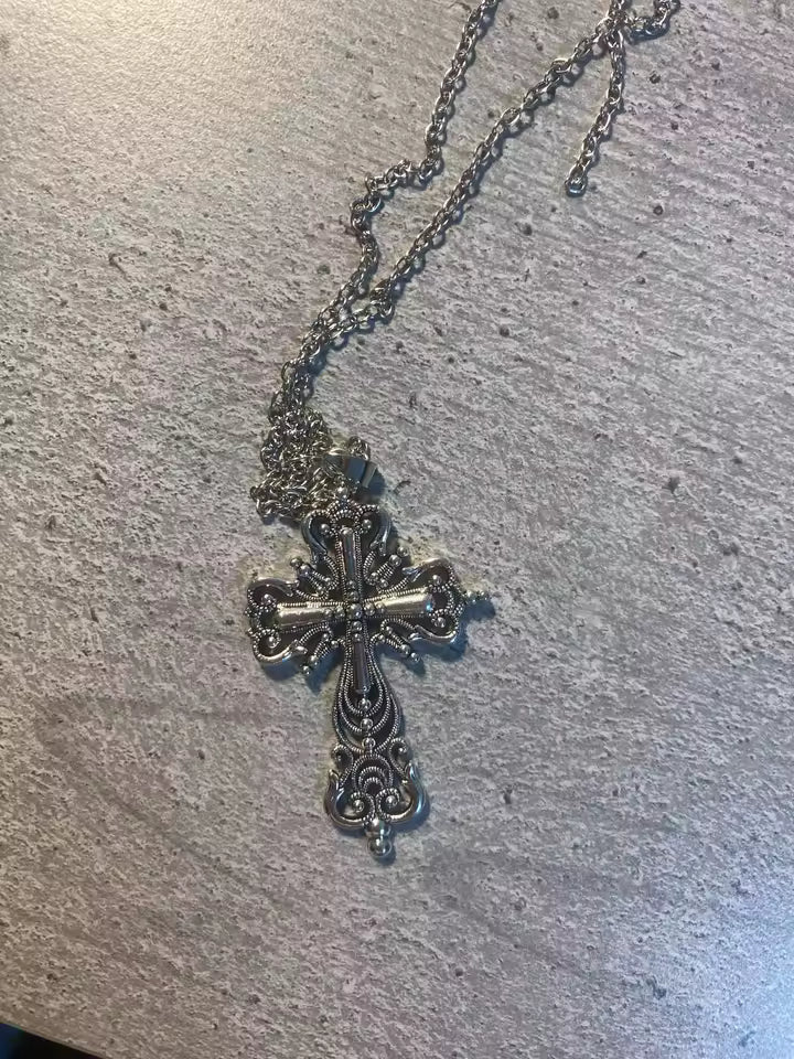 Cross Minimal Earrings