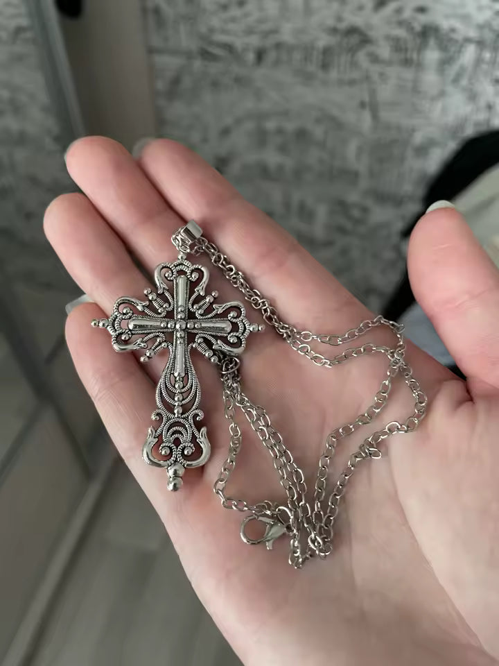 Cross Minimal Earrings