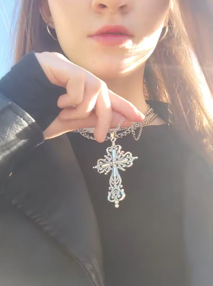 Cross Minimal Earrings