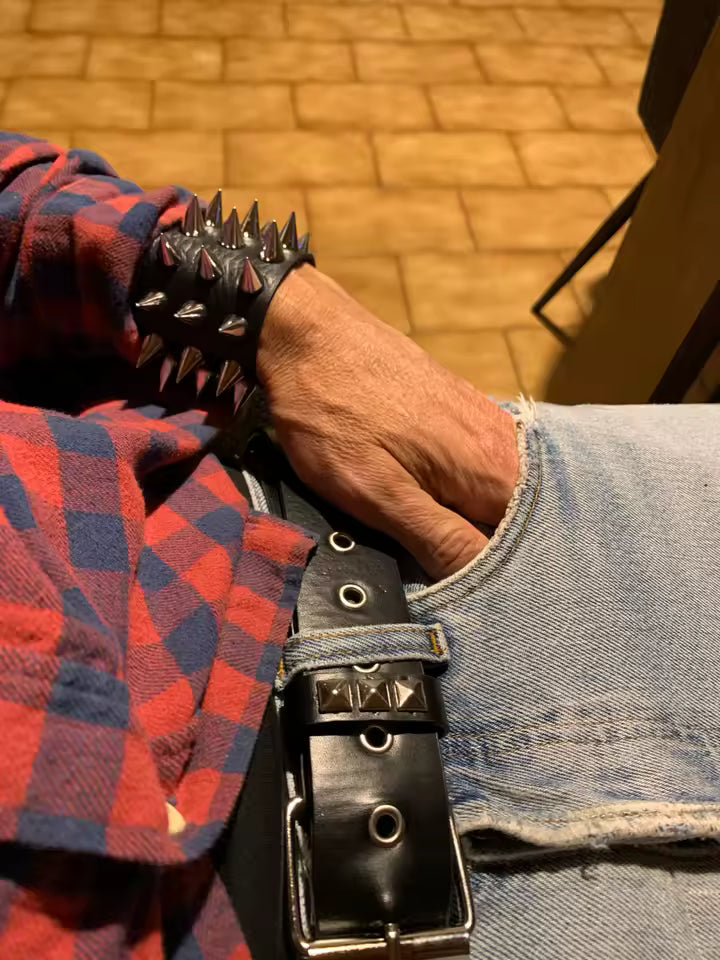 Rock Spiked Bracelet