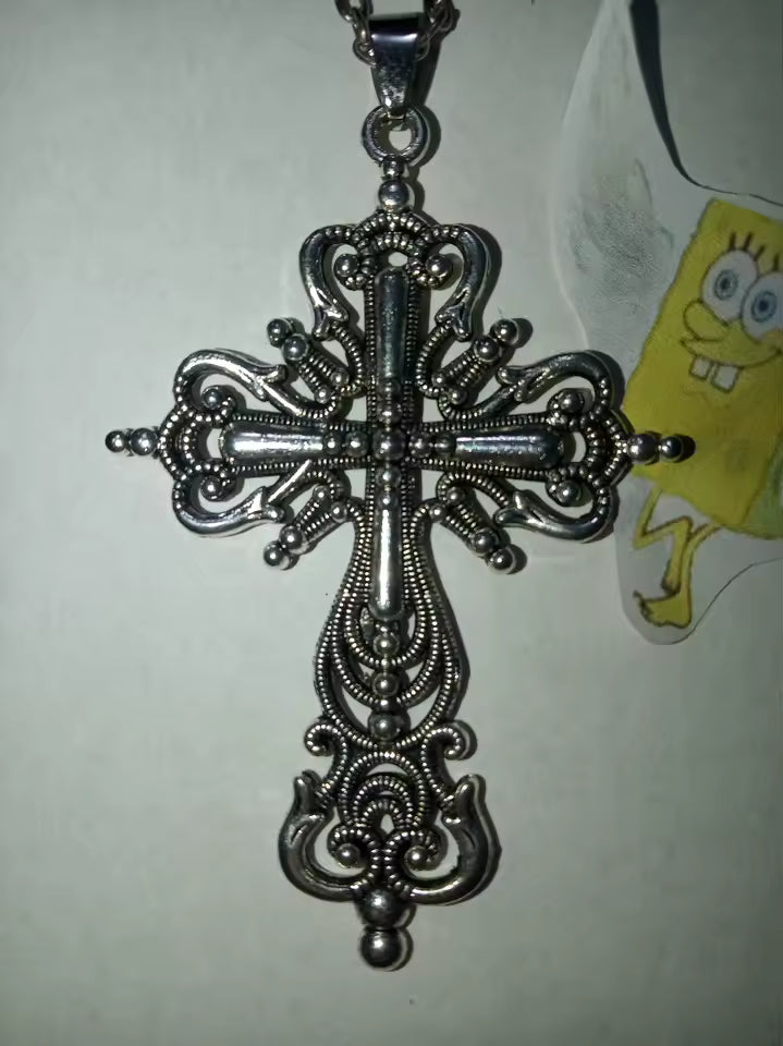 Cross Minimal Earrings
