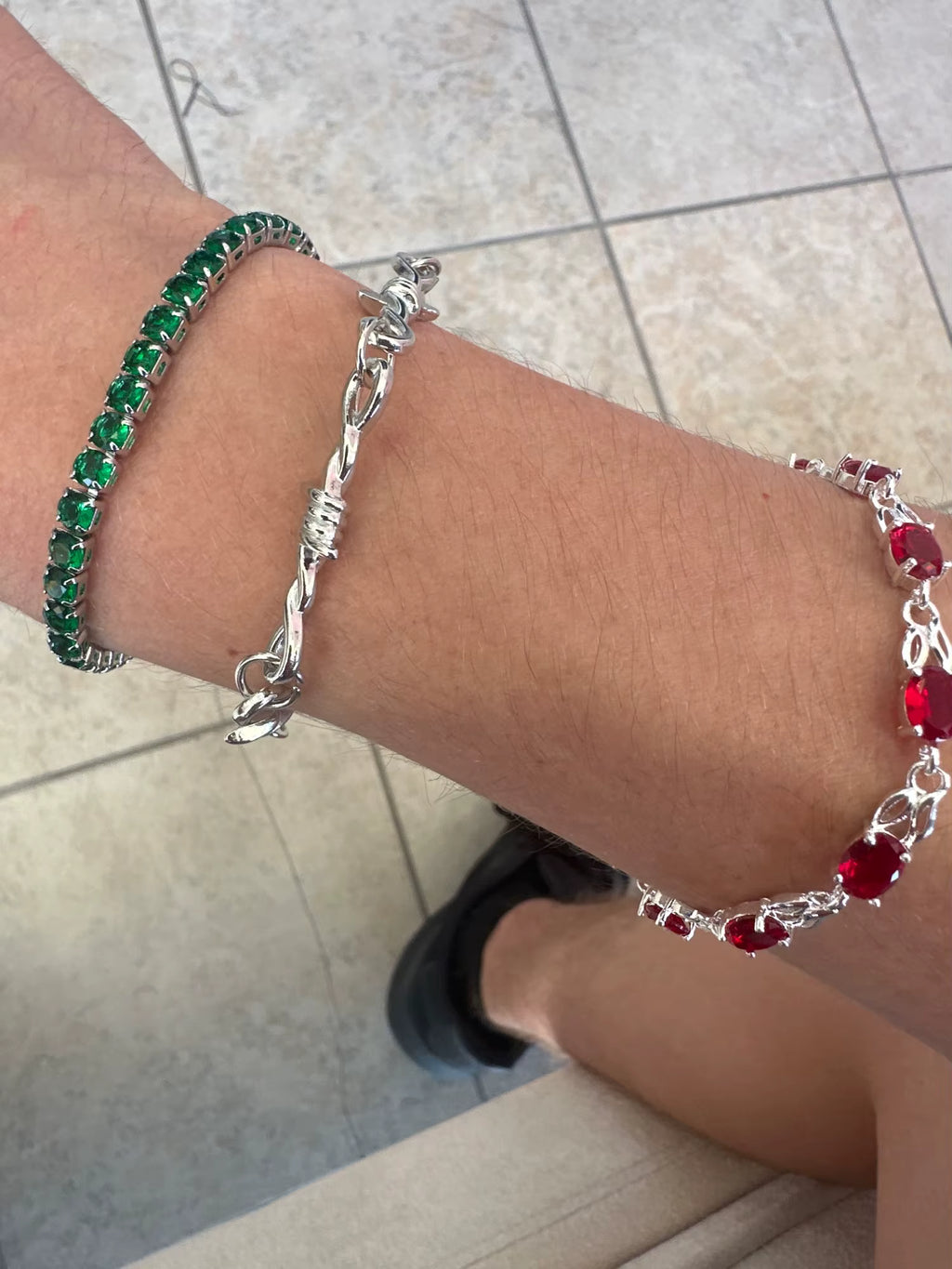 Barbed Wire Bracelet