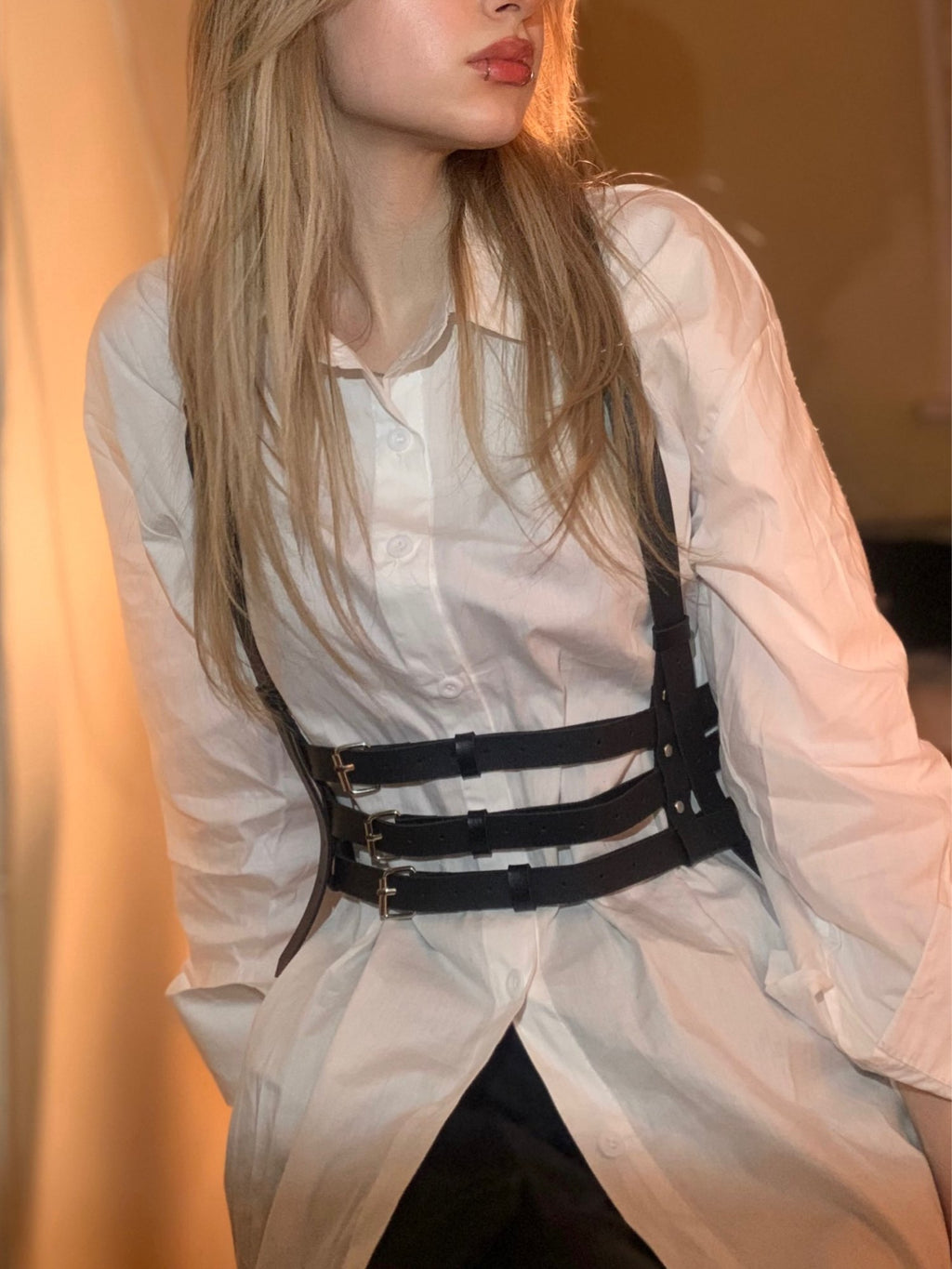 Harness 3 Row Strappy Belt