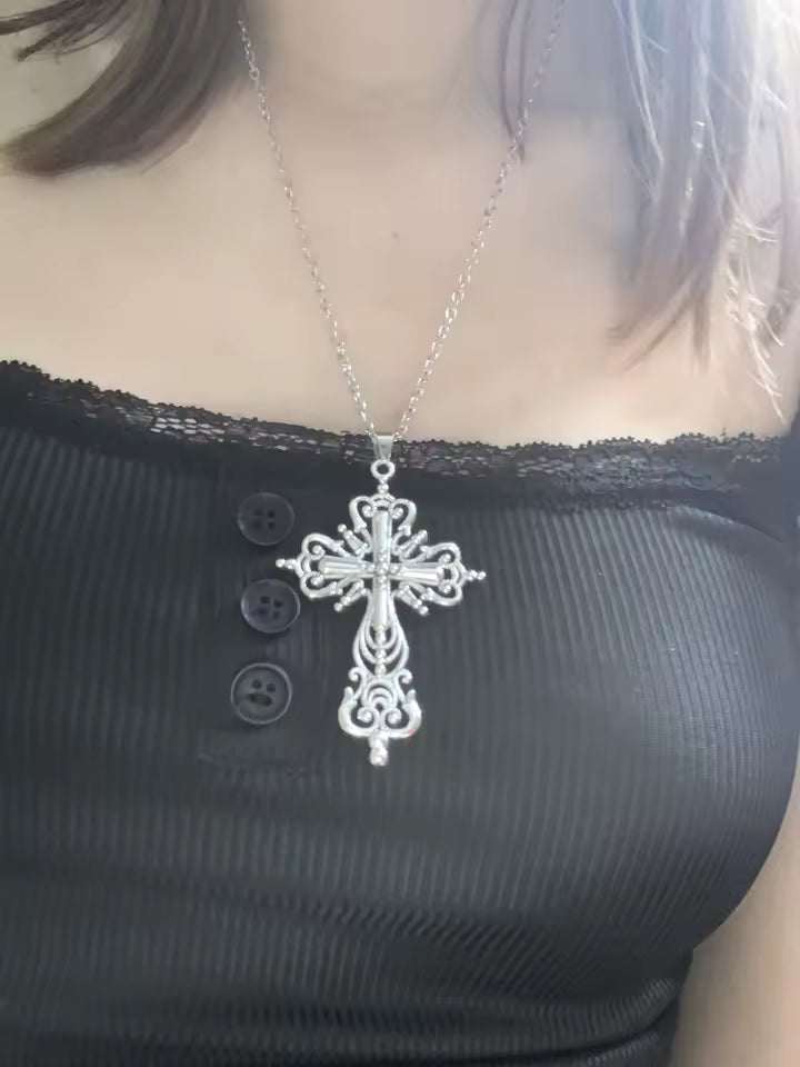 Cross Minimal Earrings