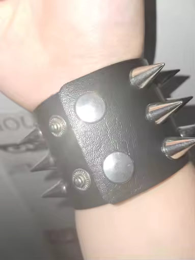 Rock Spiked Bracelet