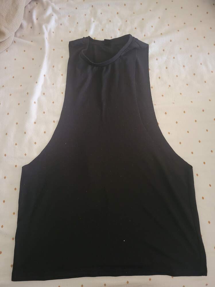 Deep Cut Muscle Tank Top Shirt