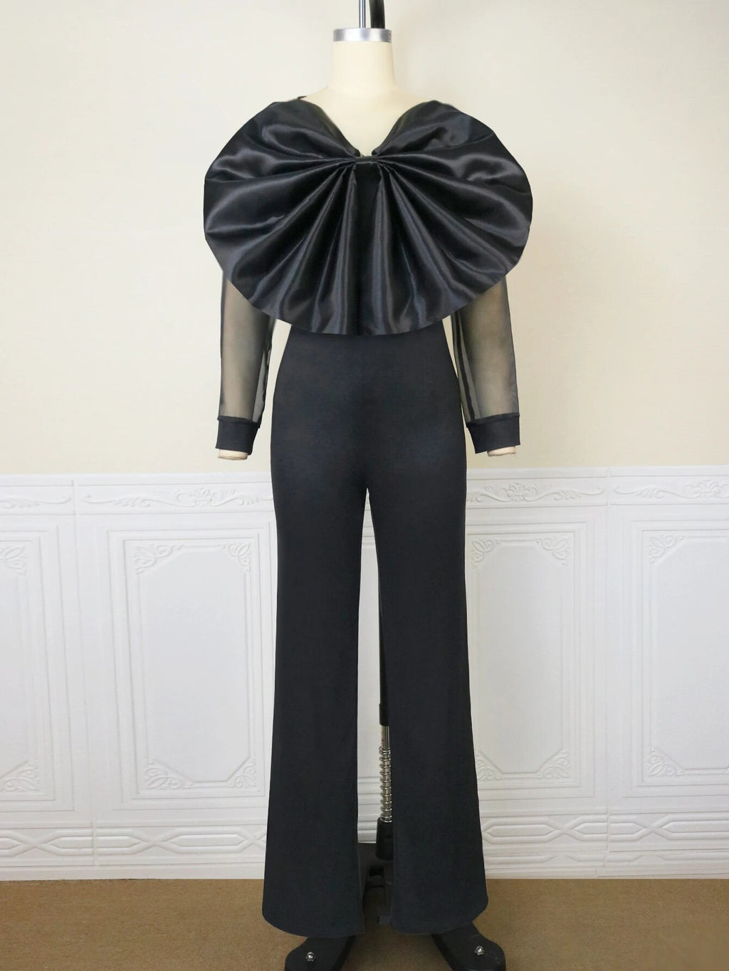 Plus Size Bow Suit