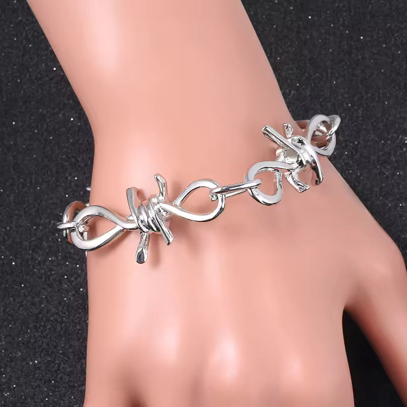 Barbed Wire Necklace