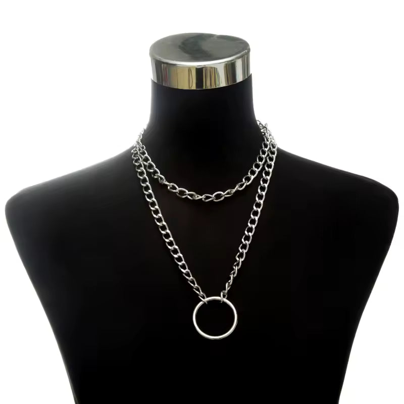 O Ring Chain Necklace
