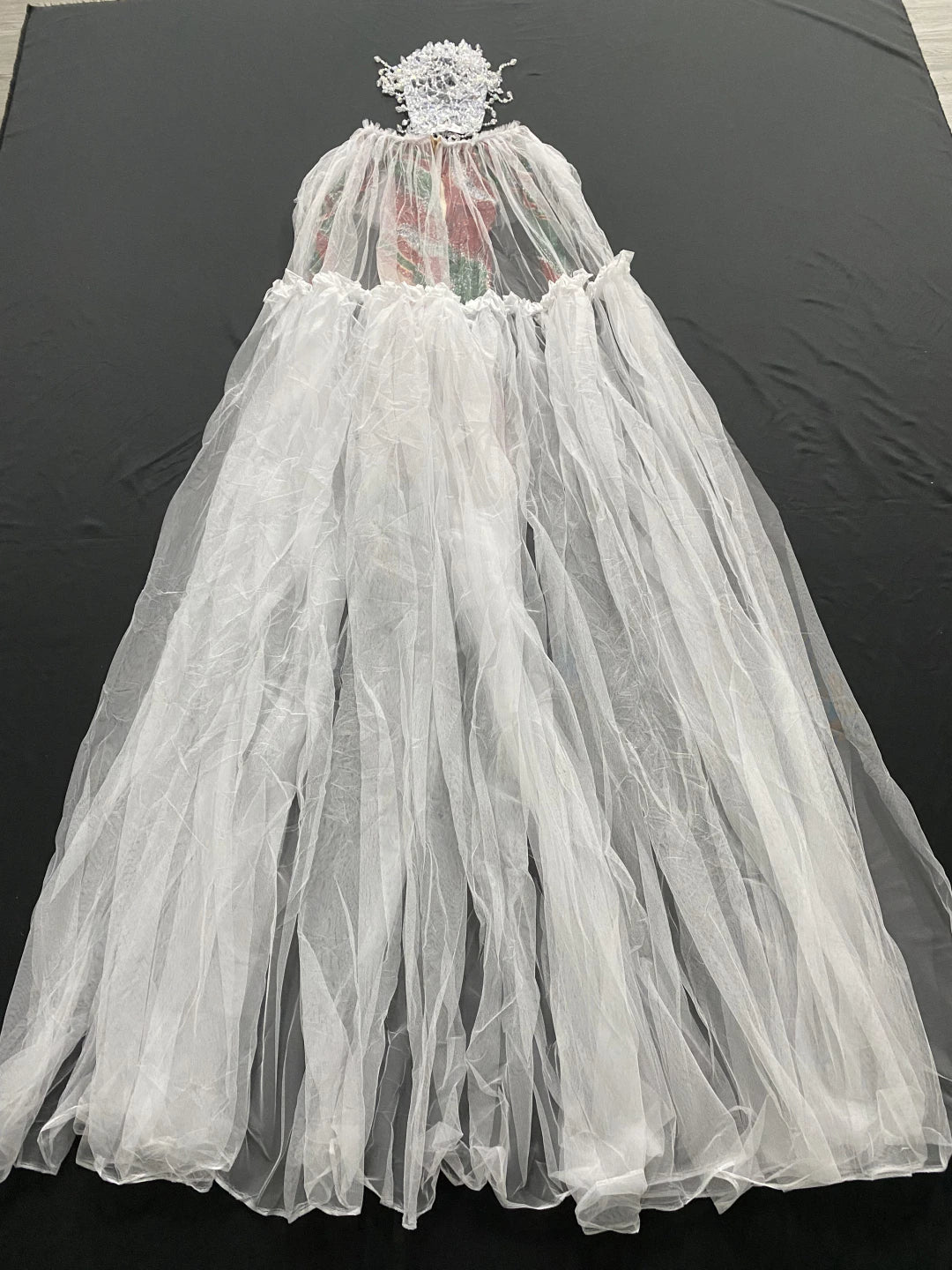 Christmas Sheer Dance Leotard Costume