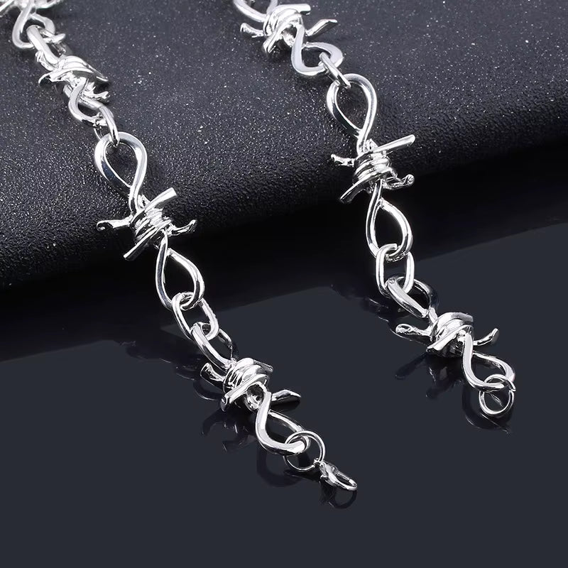 Barbed Wire Necklace