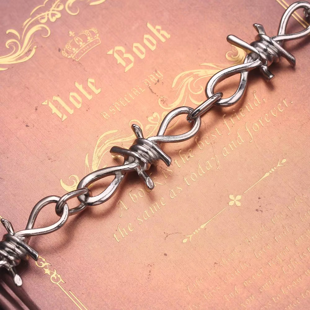 Barbed Wire Necklace