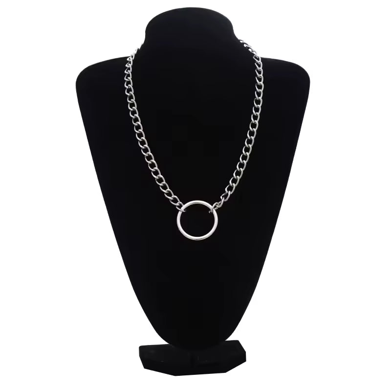 O Ring Chain Necklace