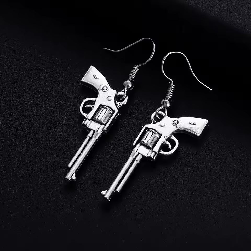 Gun Earrings