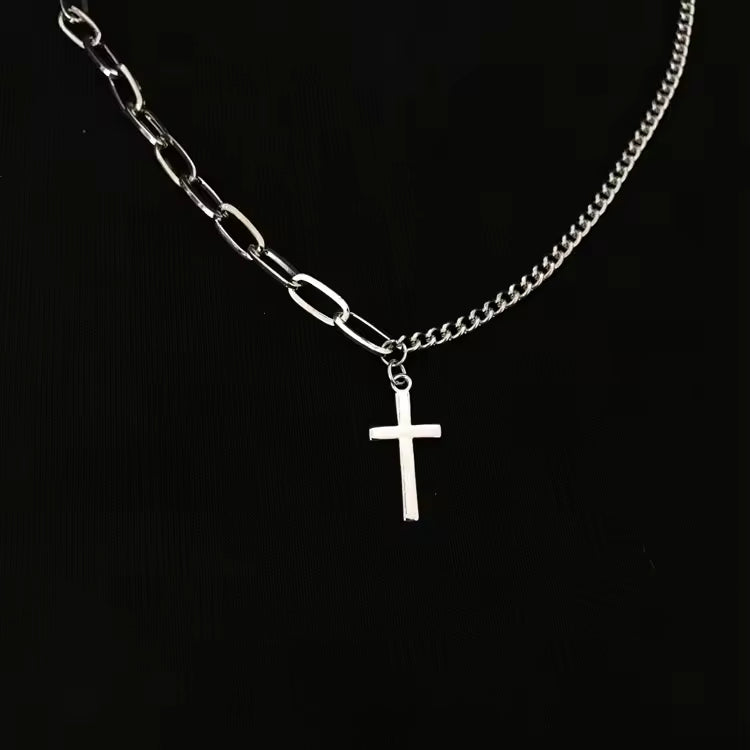 Cross 3Pcs Layer Necklace