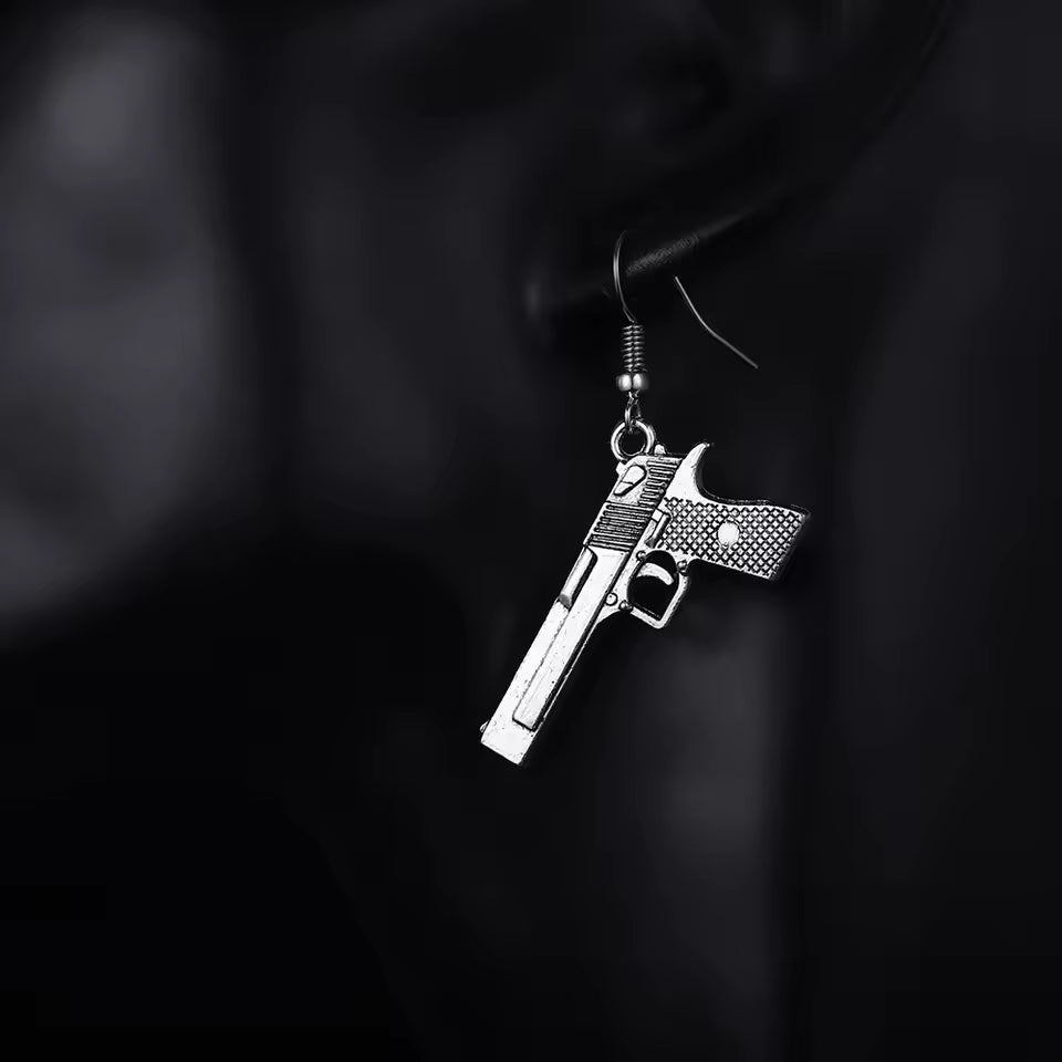Gun Earrings
