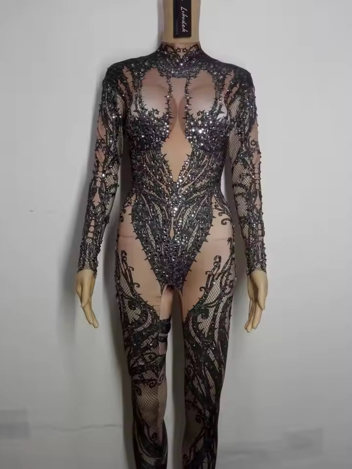 Rhinestone Drag Queen Lyrical Costume