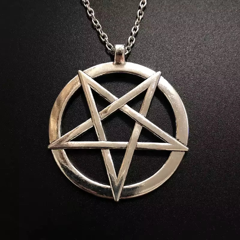 Pentagon Star Astrology Wallet Bag Chain