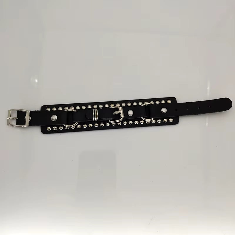 Punk Cuff Bracelet Retro Rock Wristband