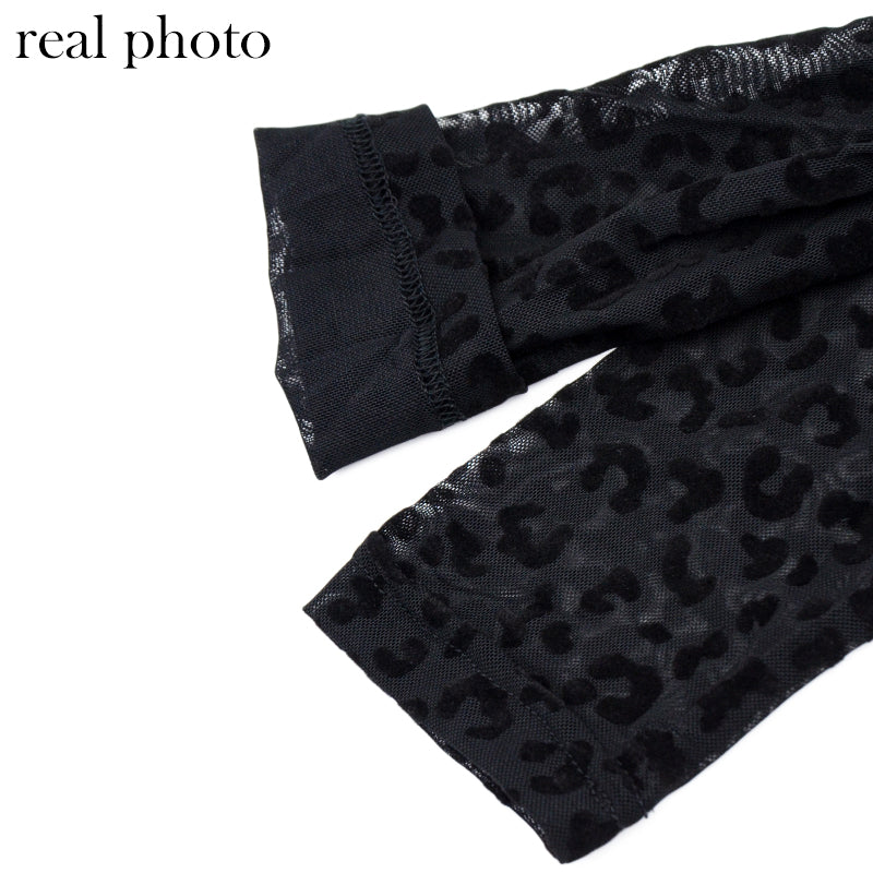 Black Leopard Jumpsuit