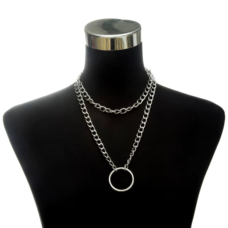 O Ring Chain Necklace