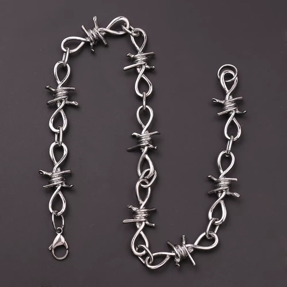 Barbed Wire Necklace