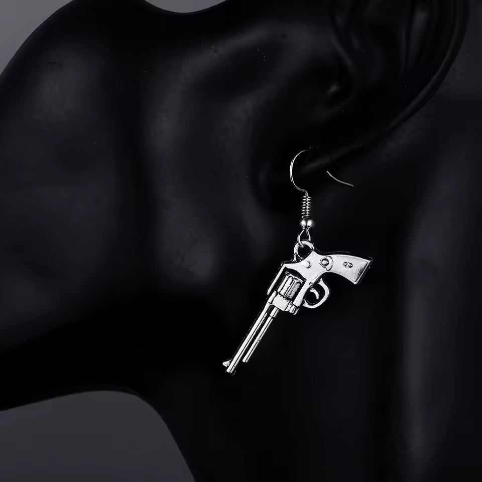 Gun Earrings