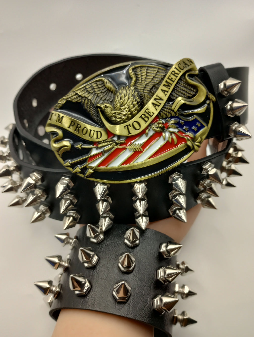 American Tree Spiked Belt