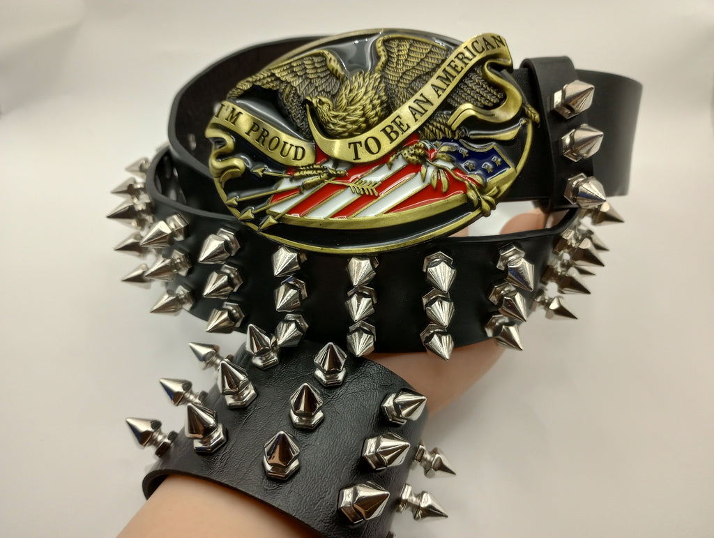 American Tree Spiked Belt