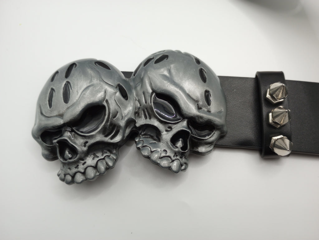 Skull Tree Spiked Belt