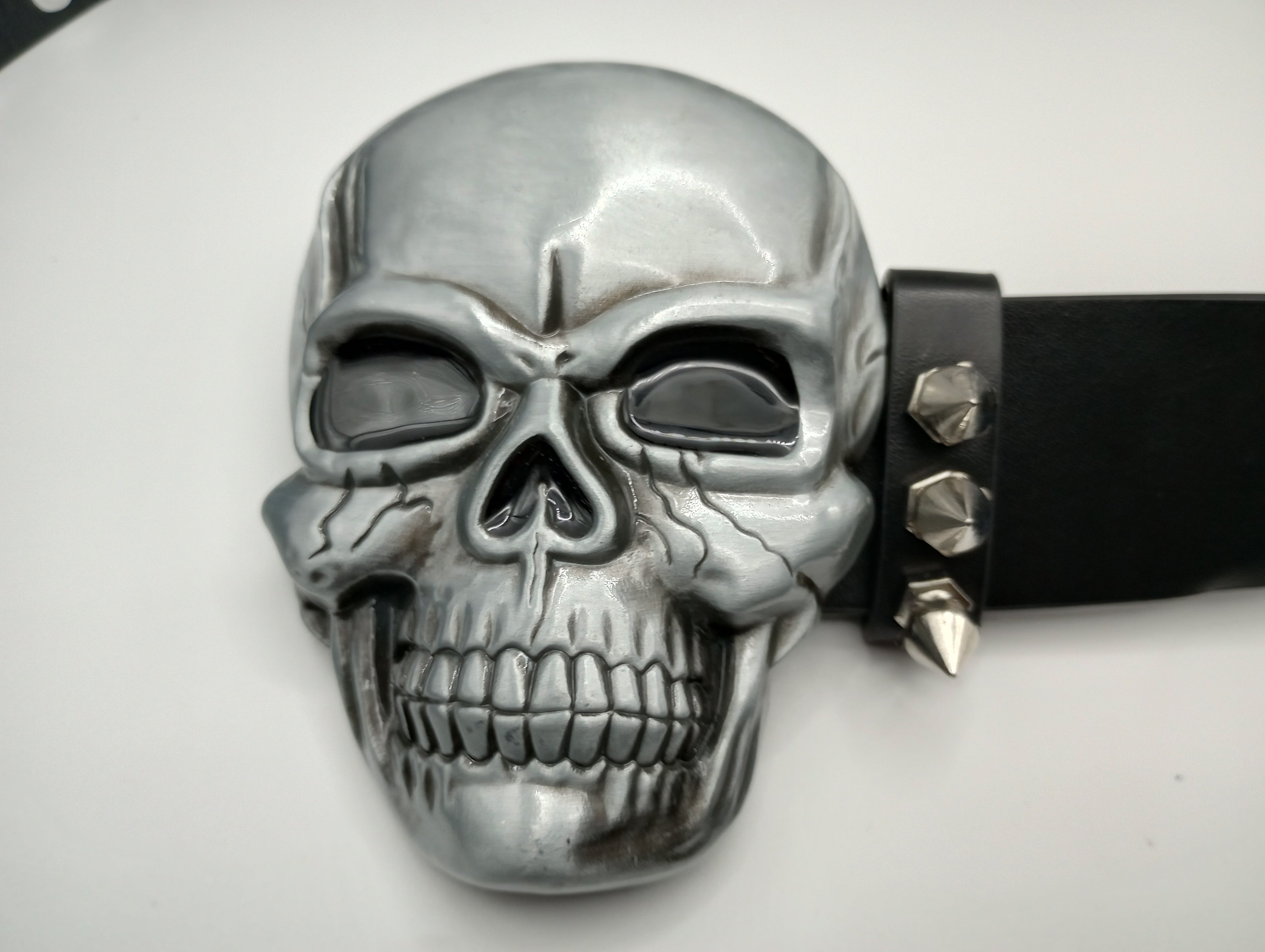 Skull Tree Spiked Belt