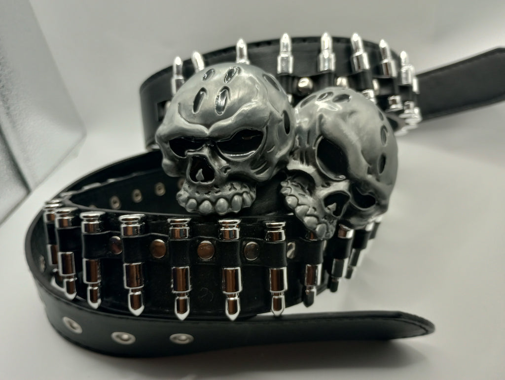 Skull Bullet Belt