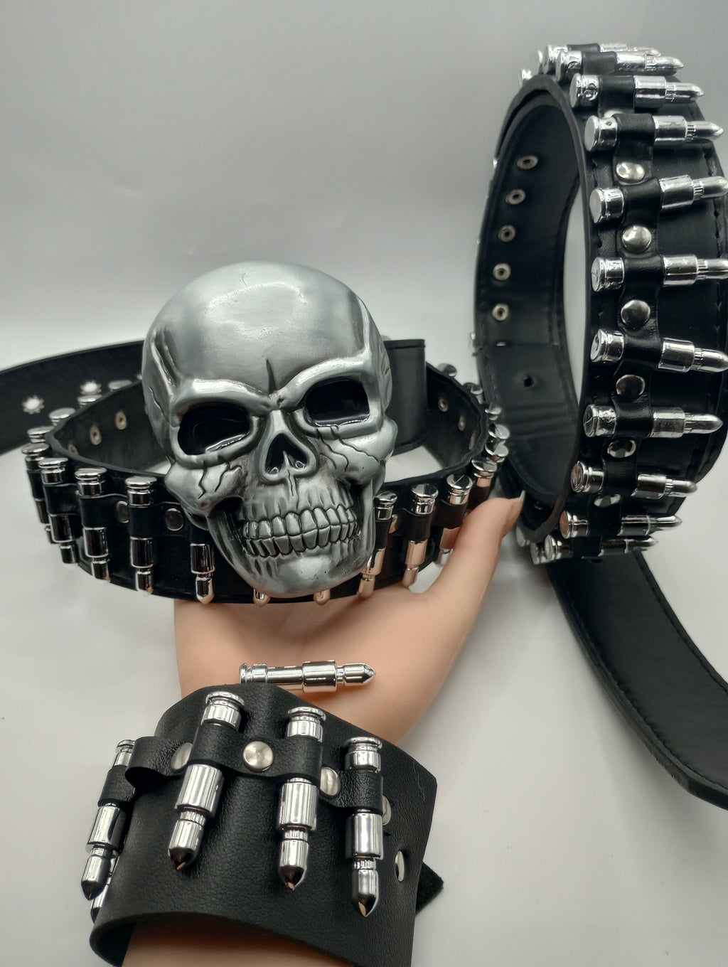 Skull Bullet Belt