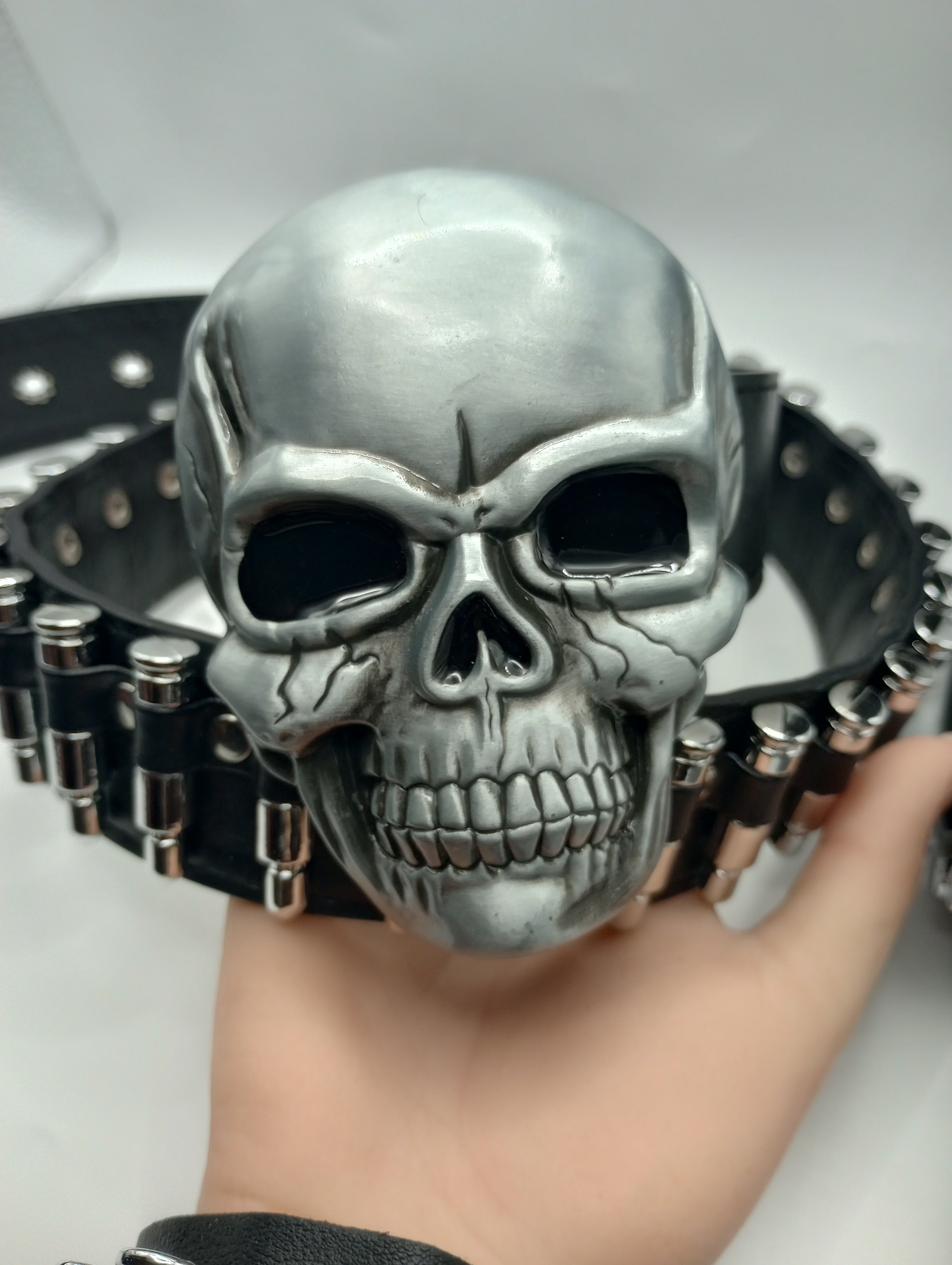 Skull Bullet Belt