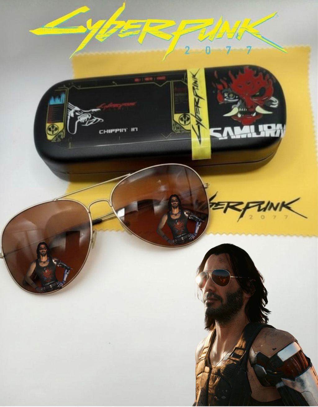 Johnny Silverhand Tank Top: Cyberpunk 2077